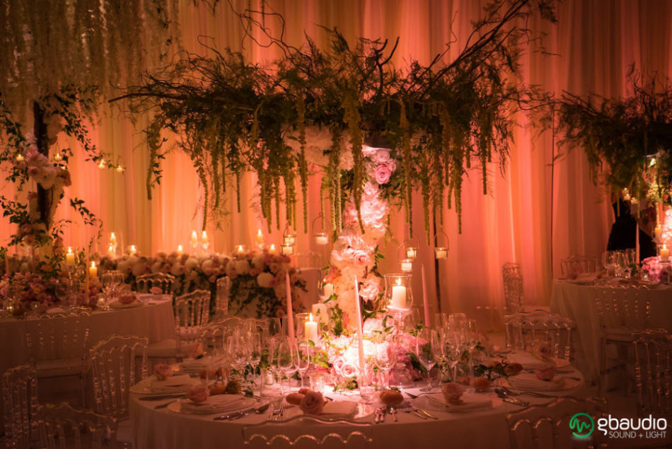 illuminazione matrimonio